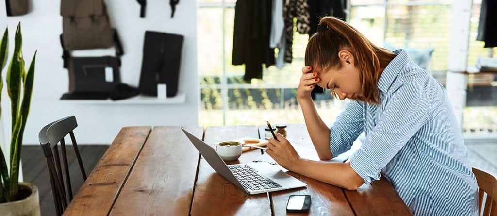 Wie man ein burnout erkennt